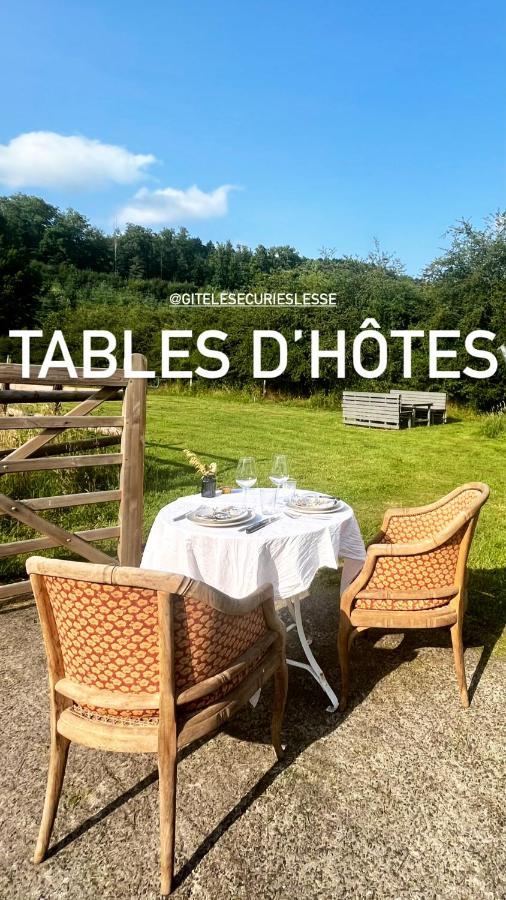 Ferienwohnung Les Ecuries De Lesse Libin Exterior foto